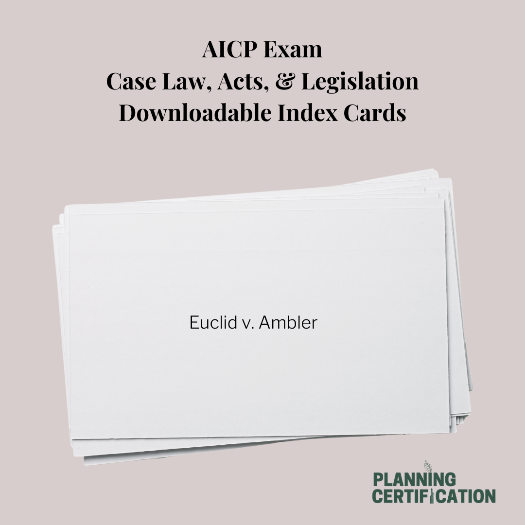 Index Cards: Case Law, Acts, & Legislation
